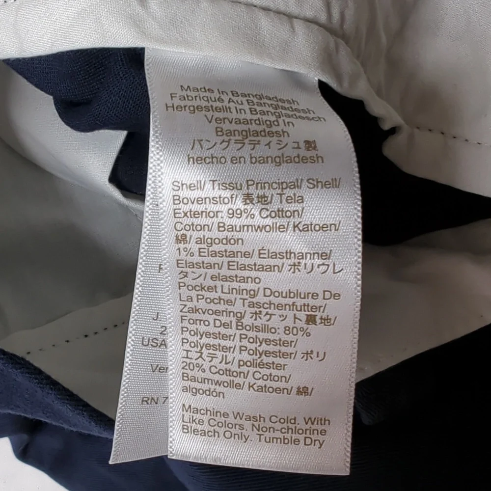 NWOT J. Crew flex chino shorts 7